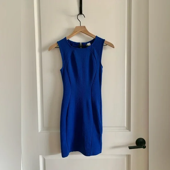 H&M | Dresses | Hm Mini Bodycon Dress In Blue | Poshmark H&M | Dresses | Hm Mini Bodycon Dress In Blue | Poshmark